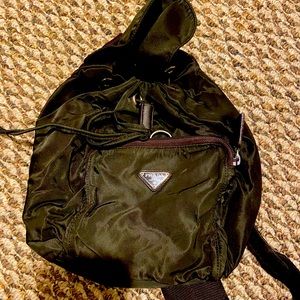 Prada mini backpack